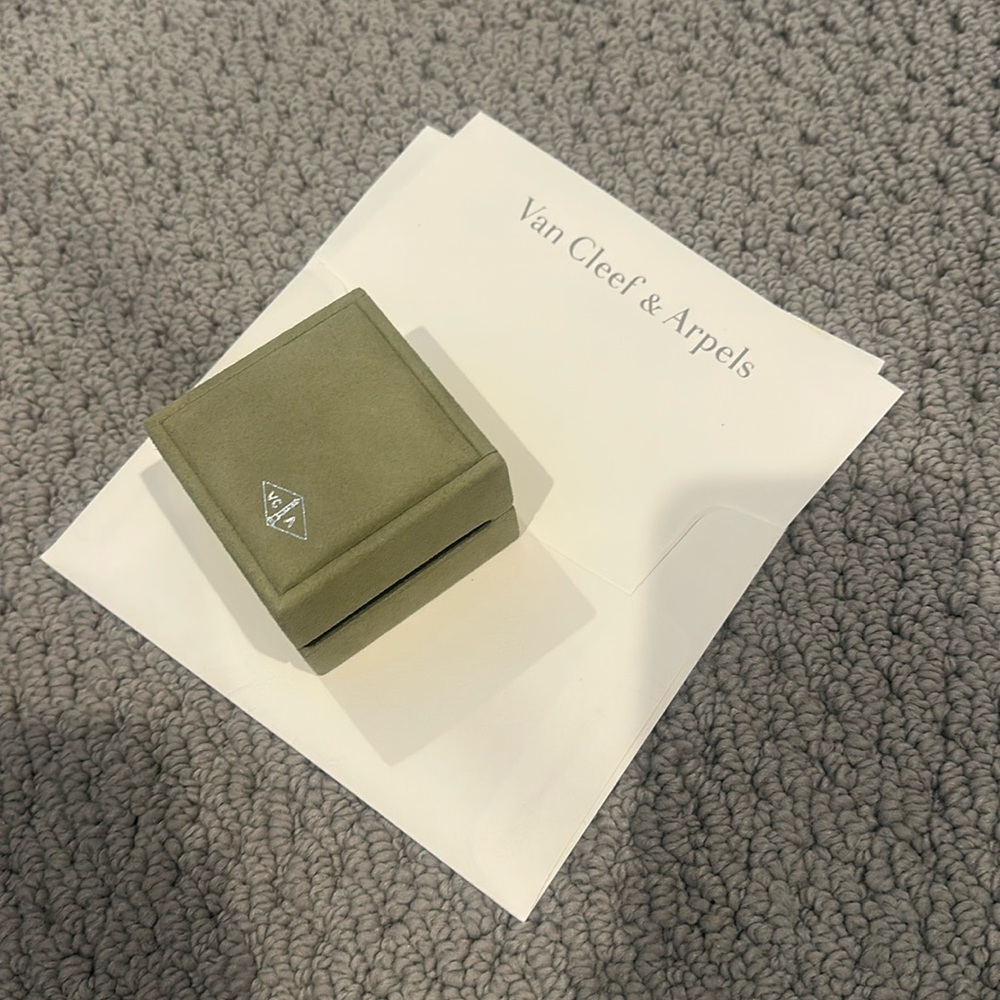 Empty Van Cleef box